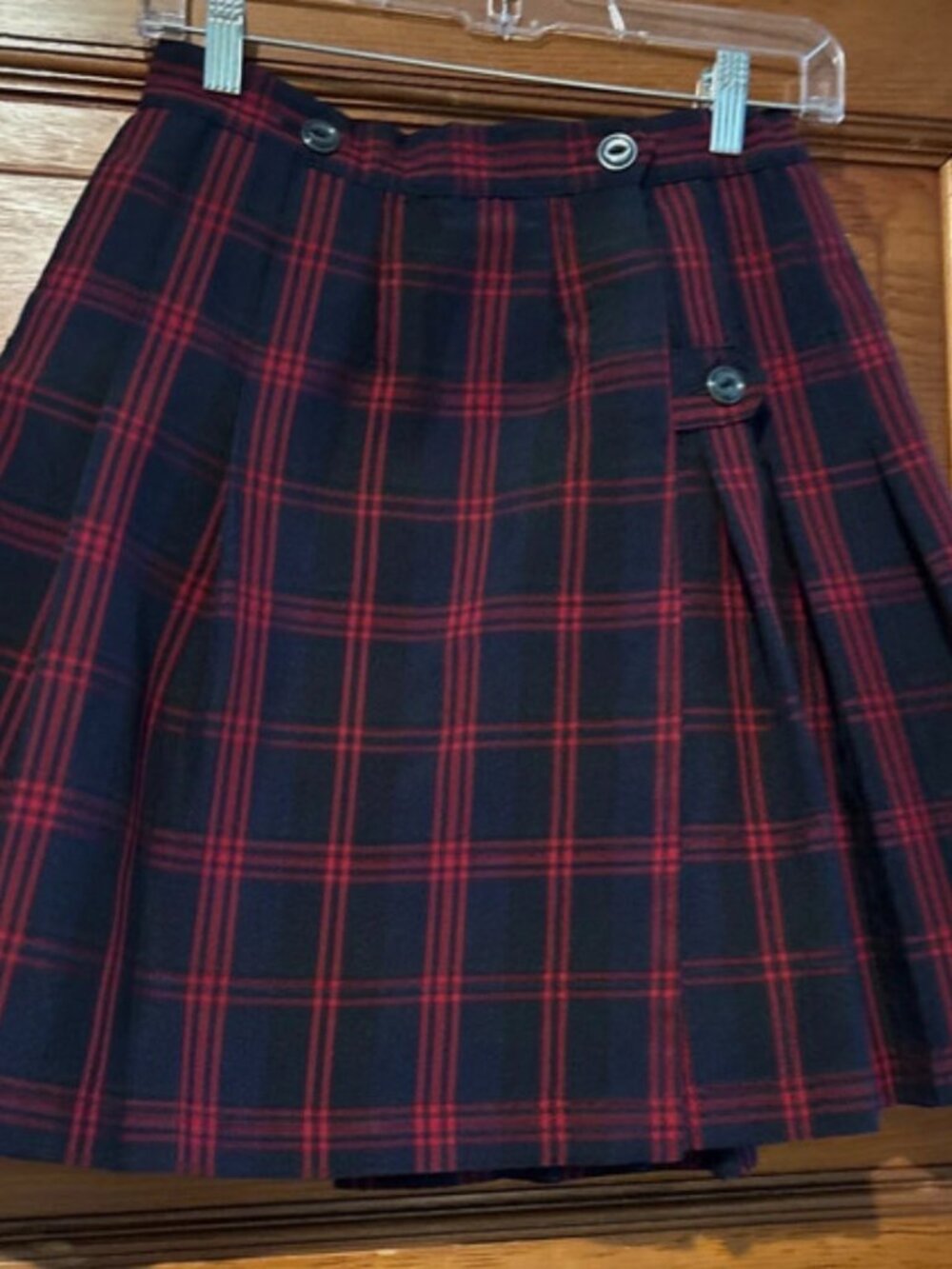 VINTAGE Bloke Core School Girl Pleated Uniform Skirt